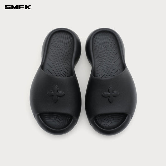 FUTURE RIPPLE FUTURE ONE-PIECE SLIPPER WOMEN'S SHOES WILDERNESS BLACK