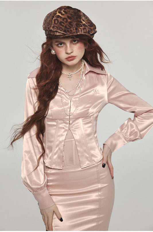 Mermaid Satin Shirt