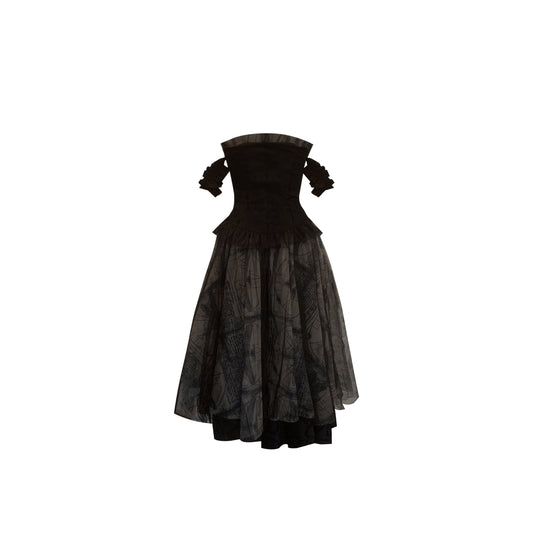 Alice in Wonderland Black