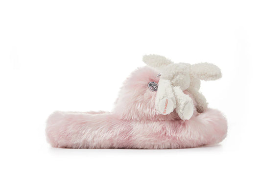 13DE MARZO Logo Furry Plush Slipper