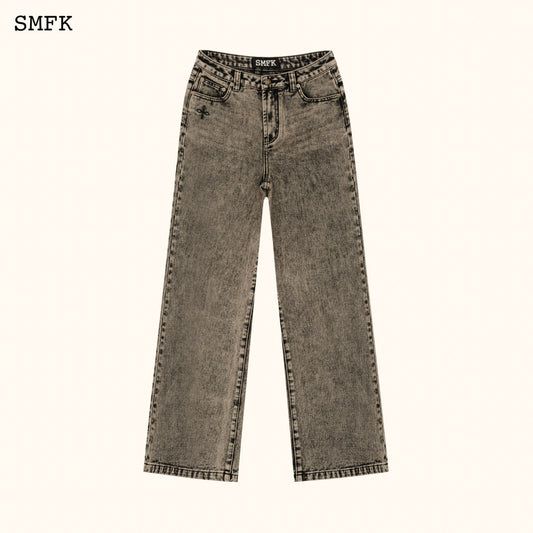 SMFK WILDWORLD TARPAN CLASSIC SUNSET FLARED JEANS