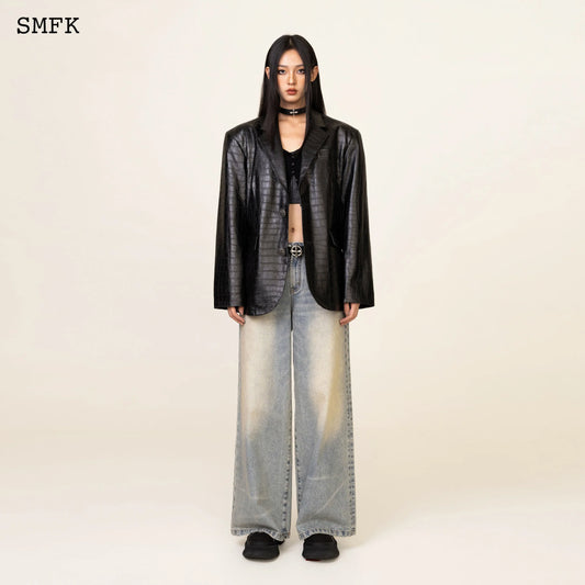 Wildworld Tarpan Classic Blue Flared Jeans