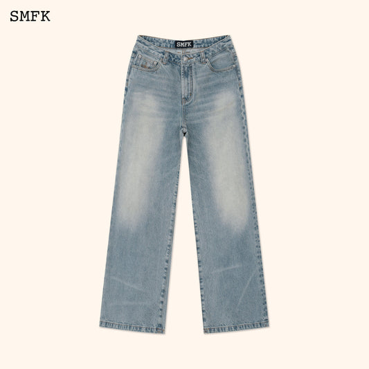 Wildworld Tarpan Classic Blue Flared Jeans