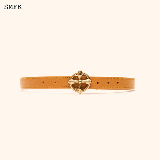 SMFK COMPASS HANDCRAFT LEATHER BELT
