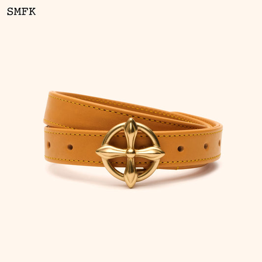 SMFK COMPASS HANDCRAFT LEATHER BELT
