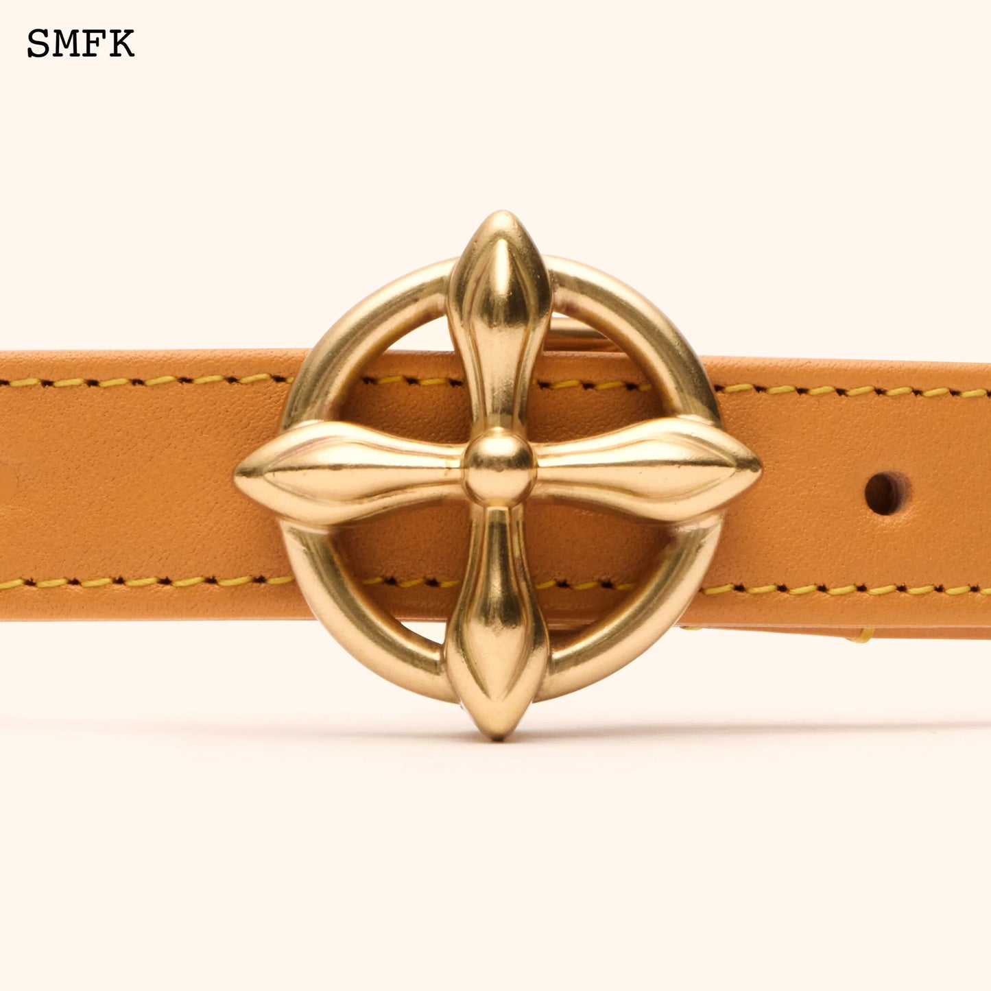SMFK COMPASS HANDCRAFT LEATHER BELT