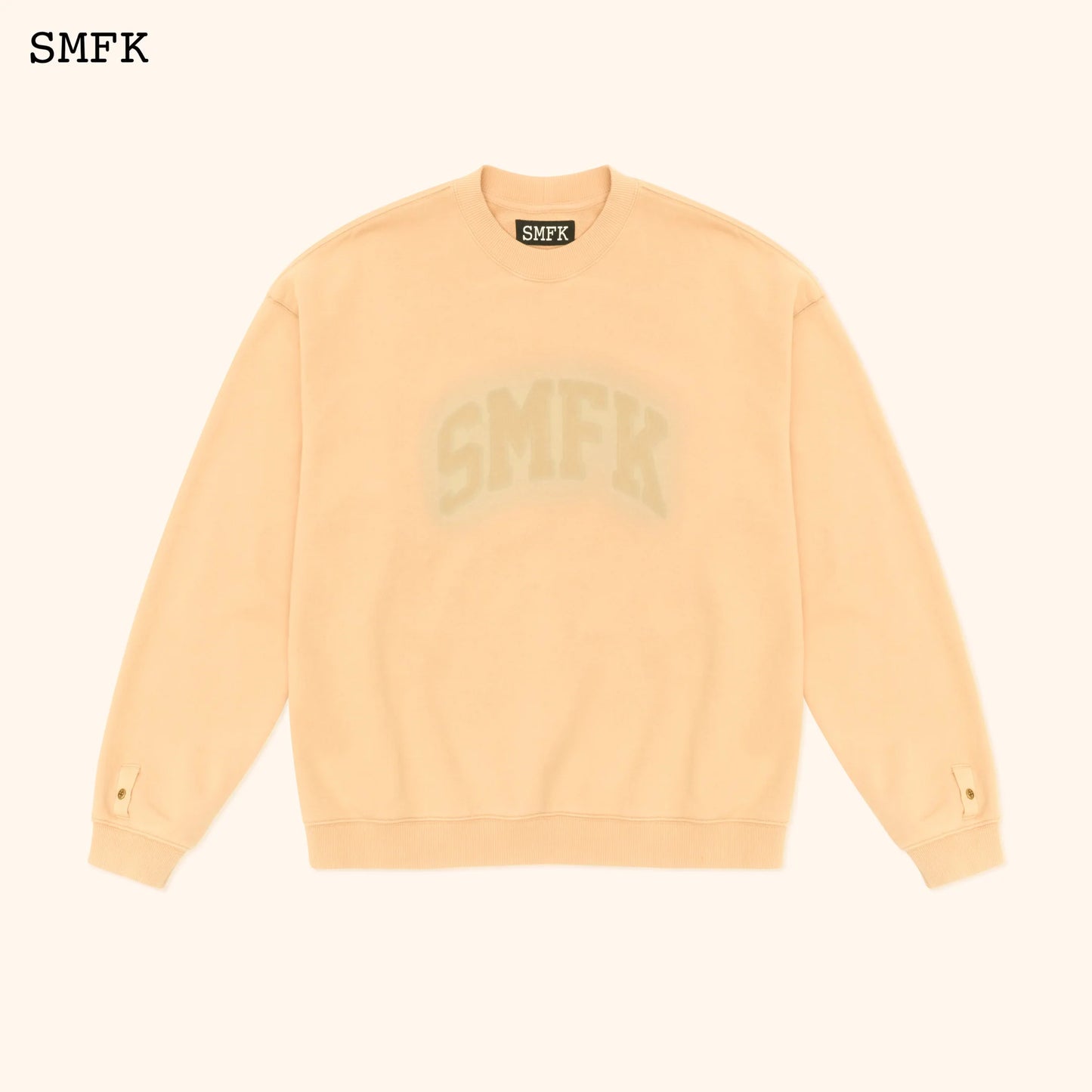SMFK WILDWORLD DESERT CAMPING OVERSIZE HOODIE IN WHEAT