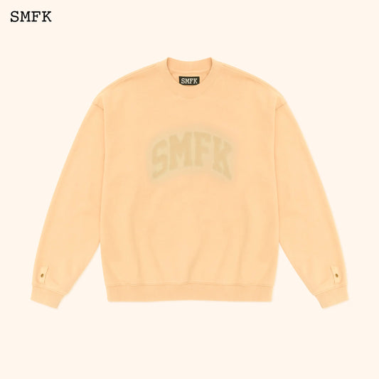 SMFK WILDWORLD DESERT CAMPING OVERSIZE HOODIE IN WHEAT