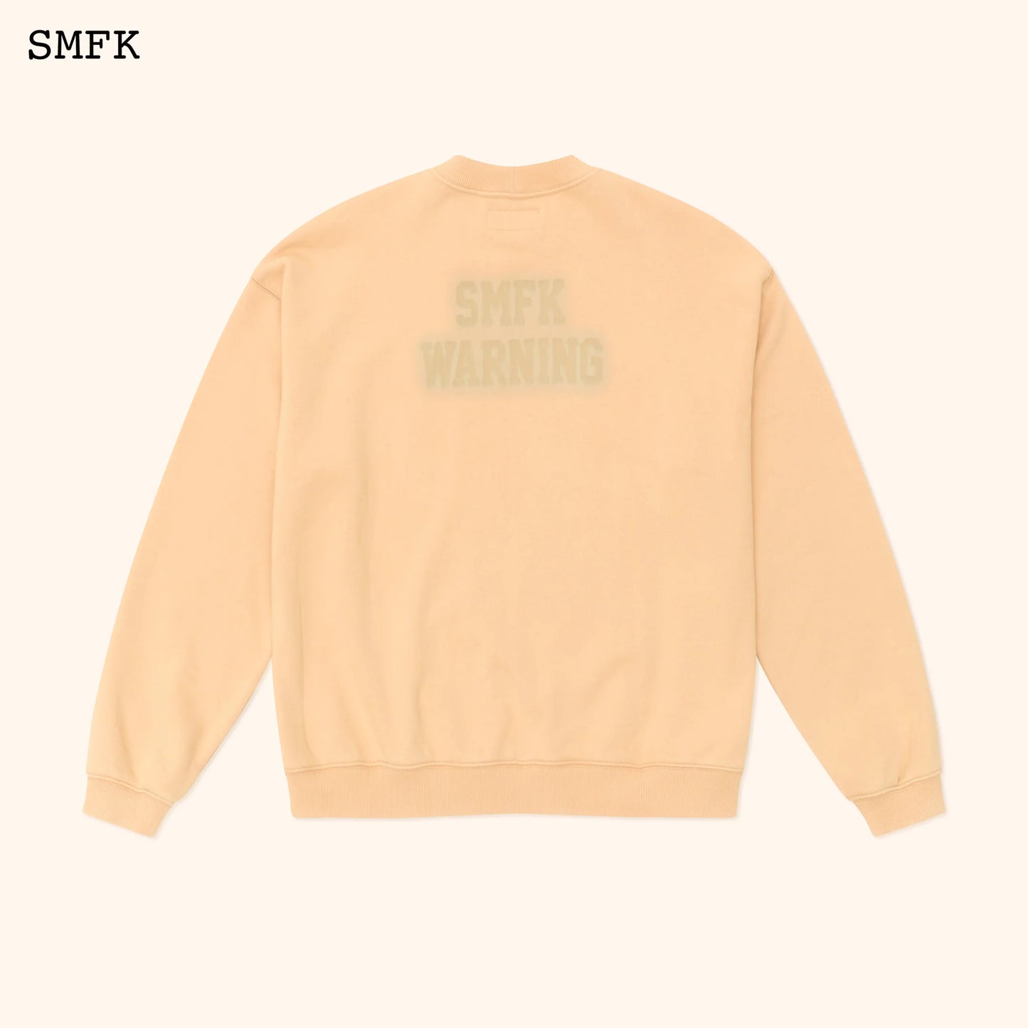 SMFK WILDWORLD DESERT CAMPING OVERSIZE HOODIE IN WHEAT