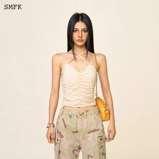 SMFK WILDWORLD DESERT VIPER GAUZE SUSPENDER TOP