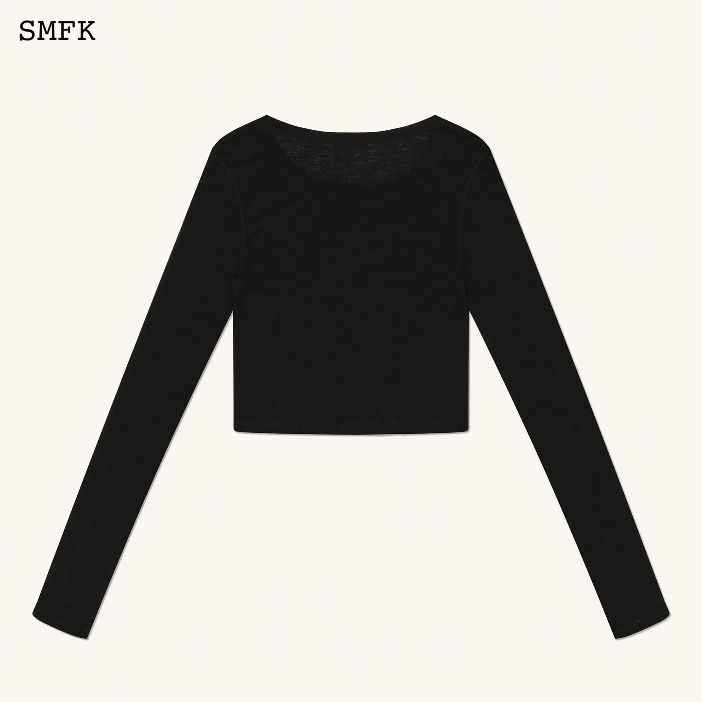 Wildworld Black Dancer Woolen Top