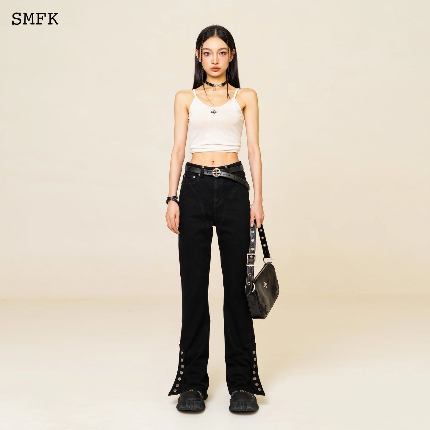 Wildworld Rider Mermaid Black Jeans