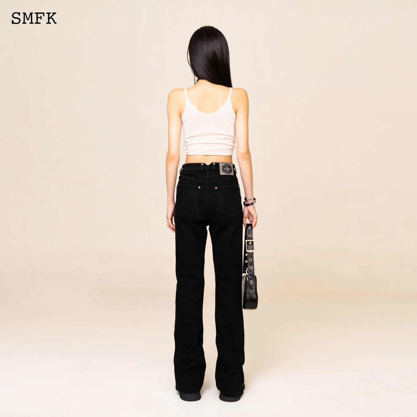 Wildworld Rider Mermaid Black Jeans