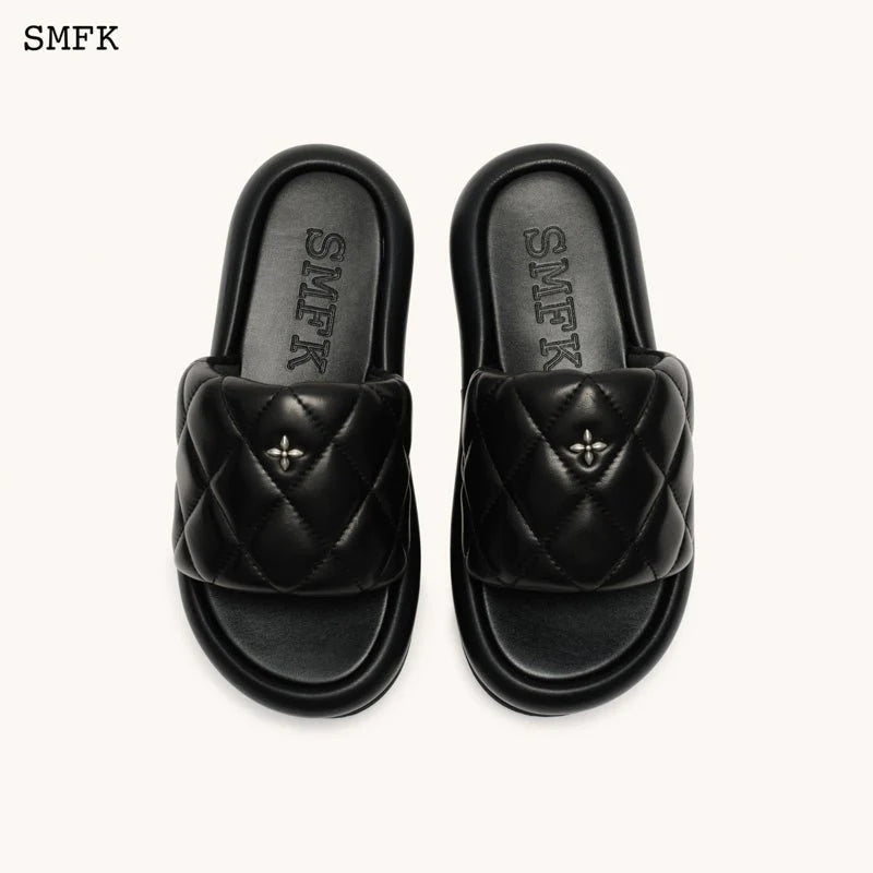 Compass Dark Bread Shape Sandal
