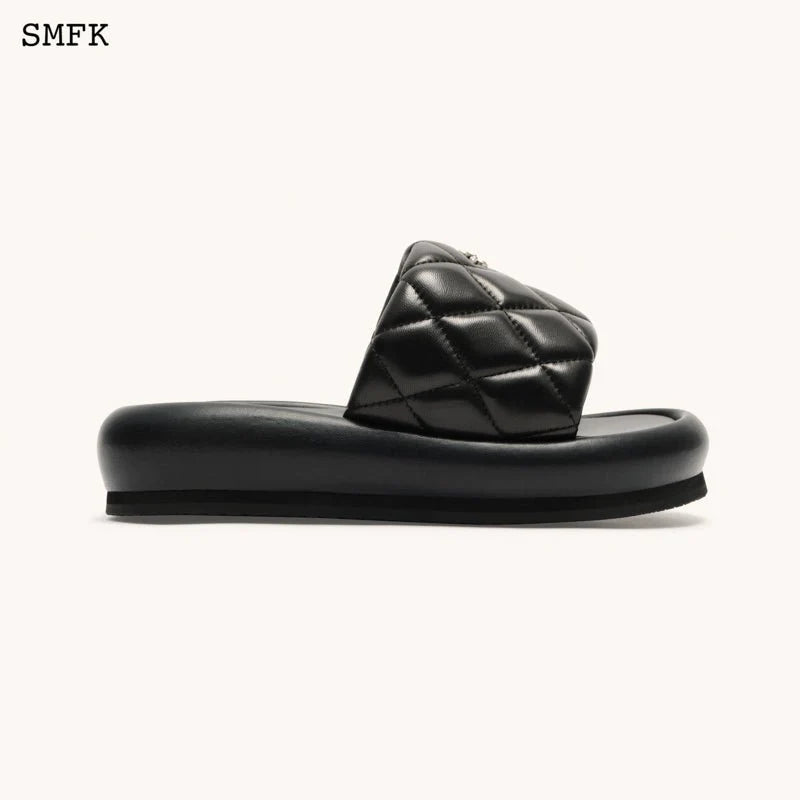 Compass Dark Bread Shape Sandal