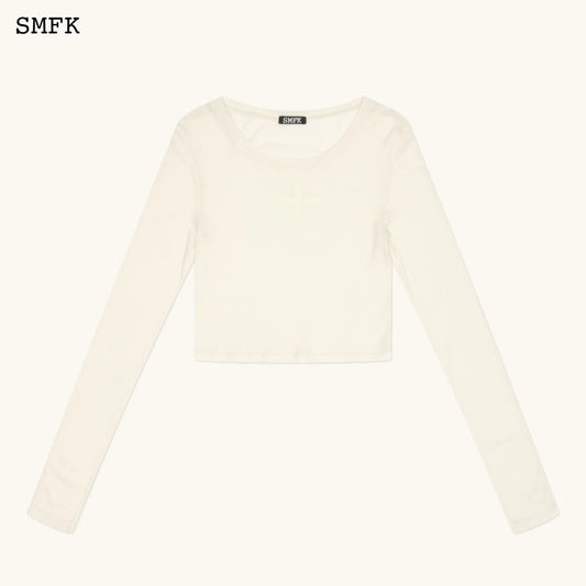 Wildworld White Dancer Woolen Top