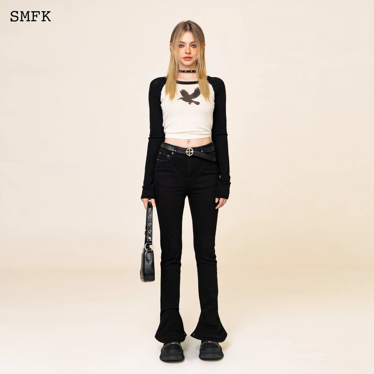 Wildworld Panda Woolen Top