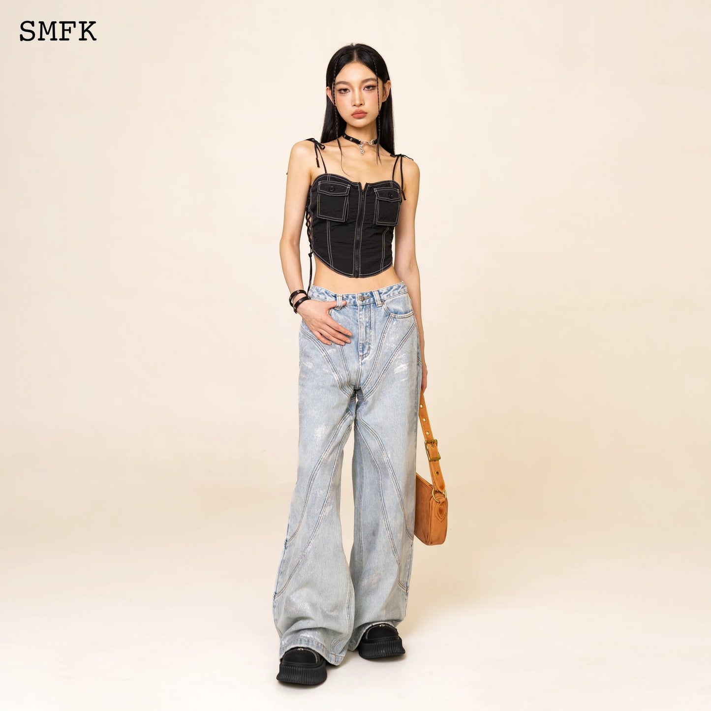 Wildworld Pheonix Loose Jeans Ocean Blue