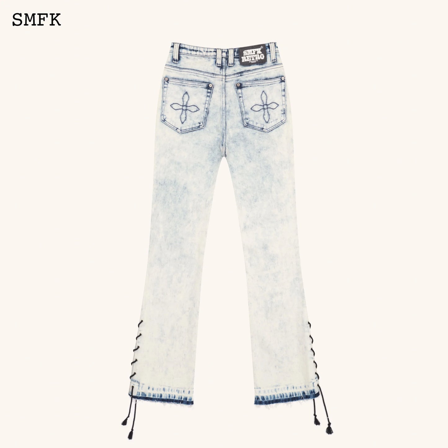 Wildworld Rock Cream Mermaid Jeans