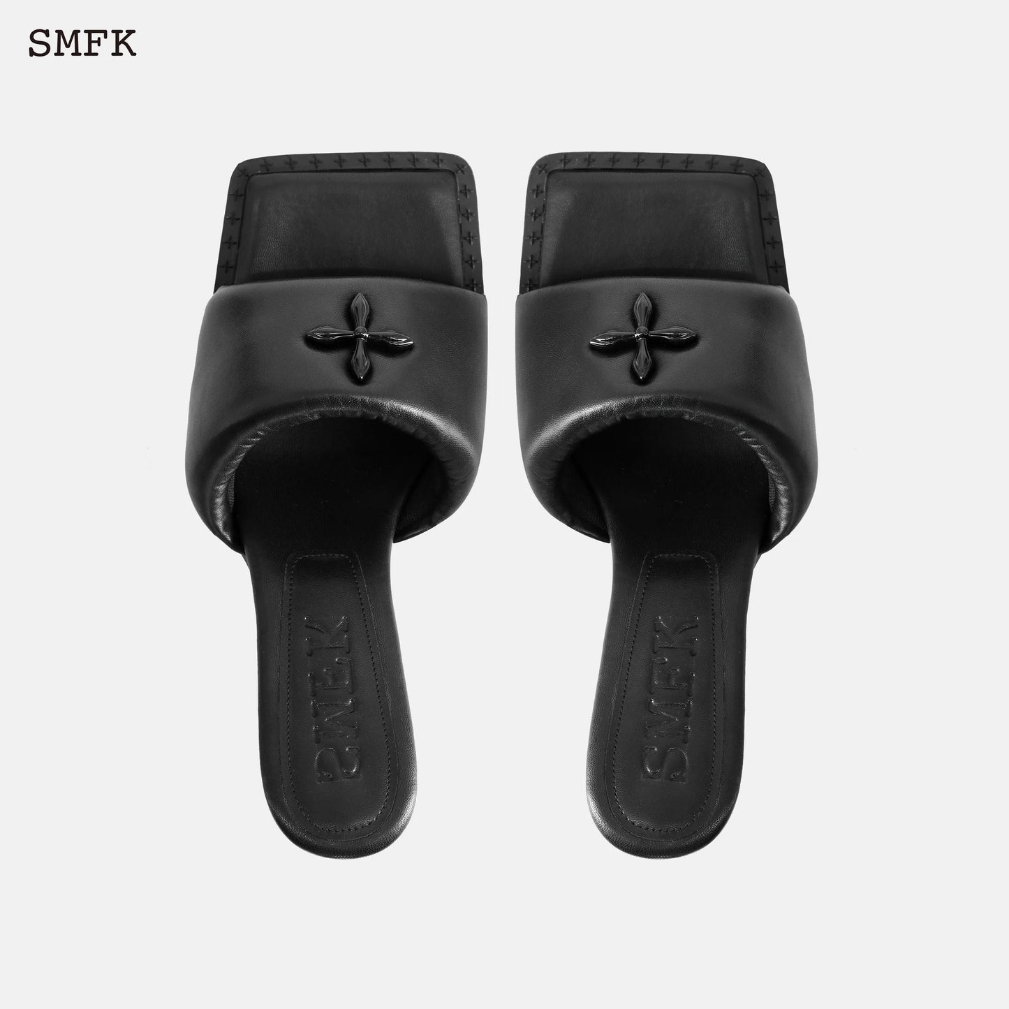 Compass-Duck Heeled Sandals