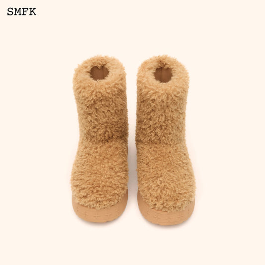 SMFK COMPASS WOOLLY WHEAT FLUFFY BOOTS
