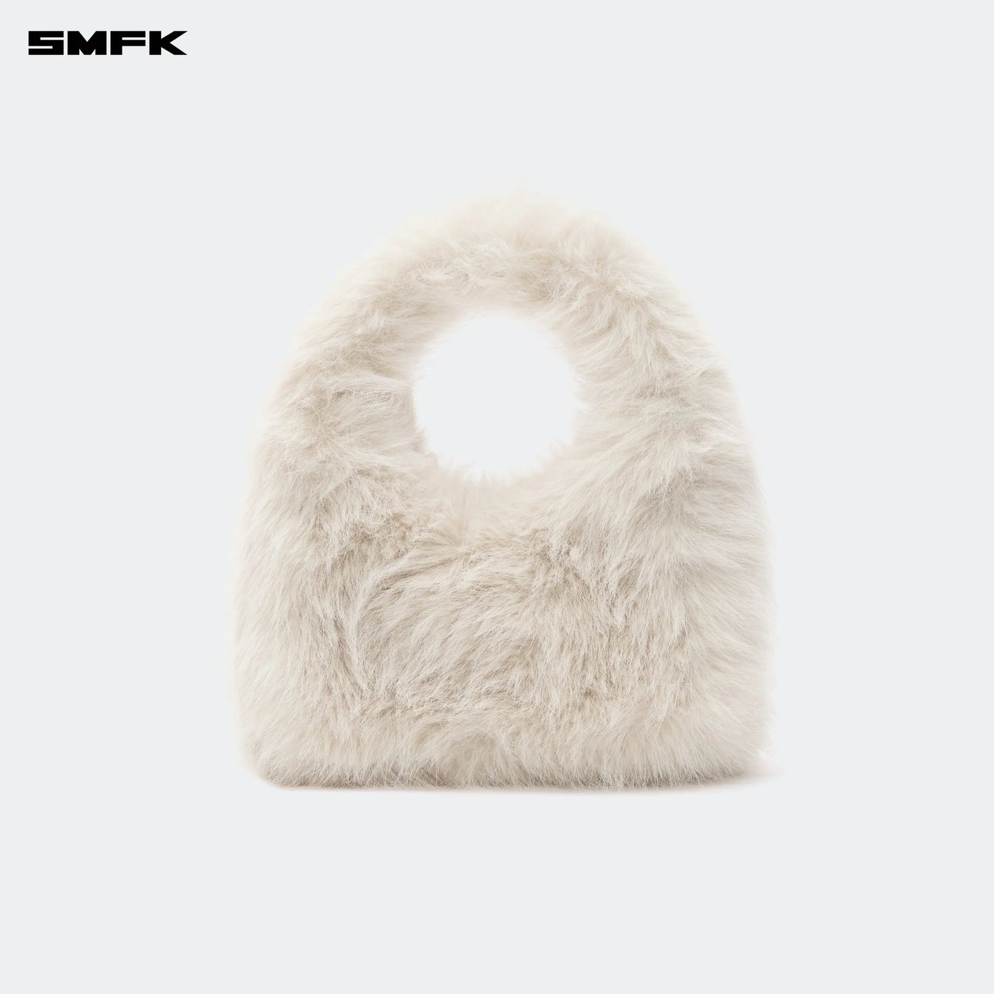 COMPASS COBBLE SMALL BAG IN CREAM