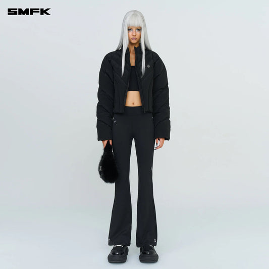 SMFK FUTURE STORM DOWN PUFF JACKET IN BLACK