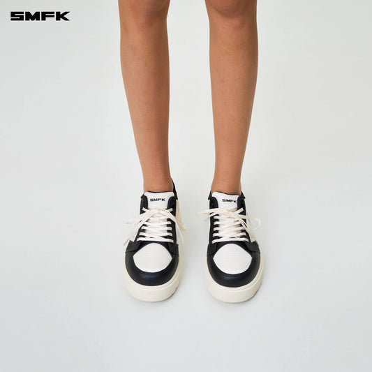 SMFK FUTURE RIPPLE GYM LOW-CUT FITNESS SHOES BLACK AND WHITE