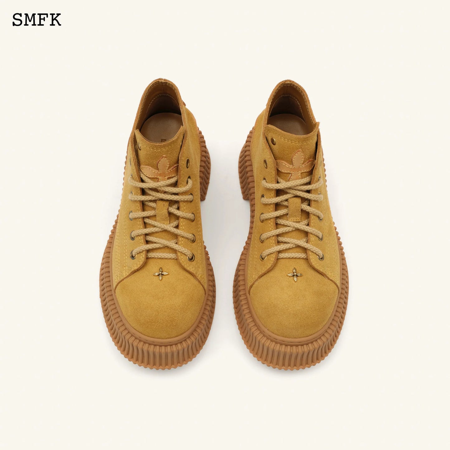 SMFK COMPASS CROSS LOW-TOP GINGERBREAD DESERT BOOTS