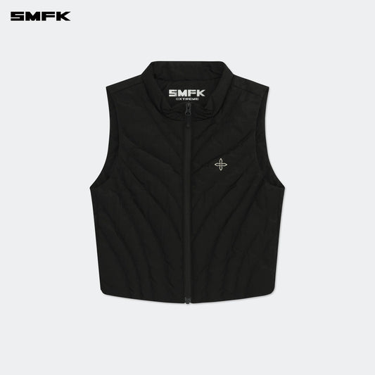 SMFK FUTURE STORM PUFF VEST JACKET BLACK