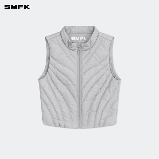 FUTURE STORM PUFF VEST JACKET GRAY