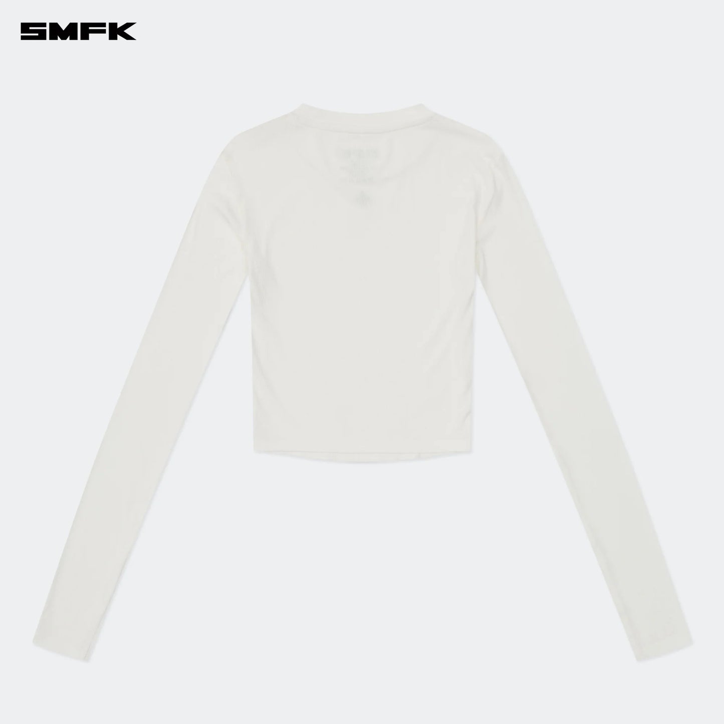 SMFK COMPASS HUG TIGHT SPORTS TOP IN WHITE