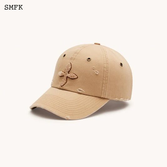 Compass Cross Desert Latte Paratrooper Cap