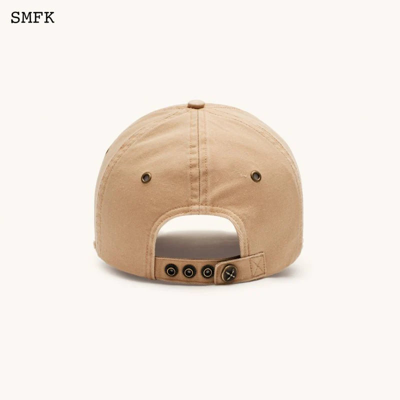 Compass Cross Desert Latte Paratrooper Cap