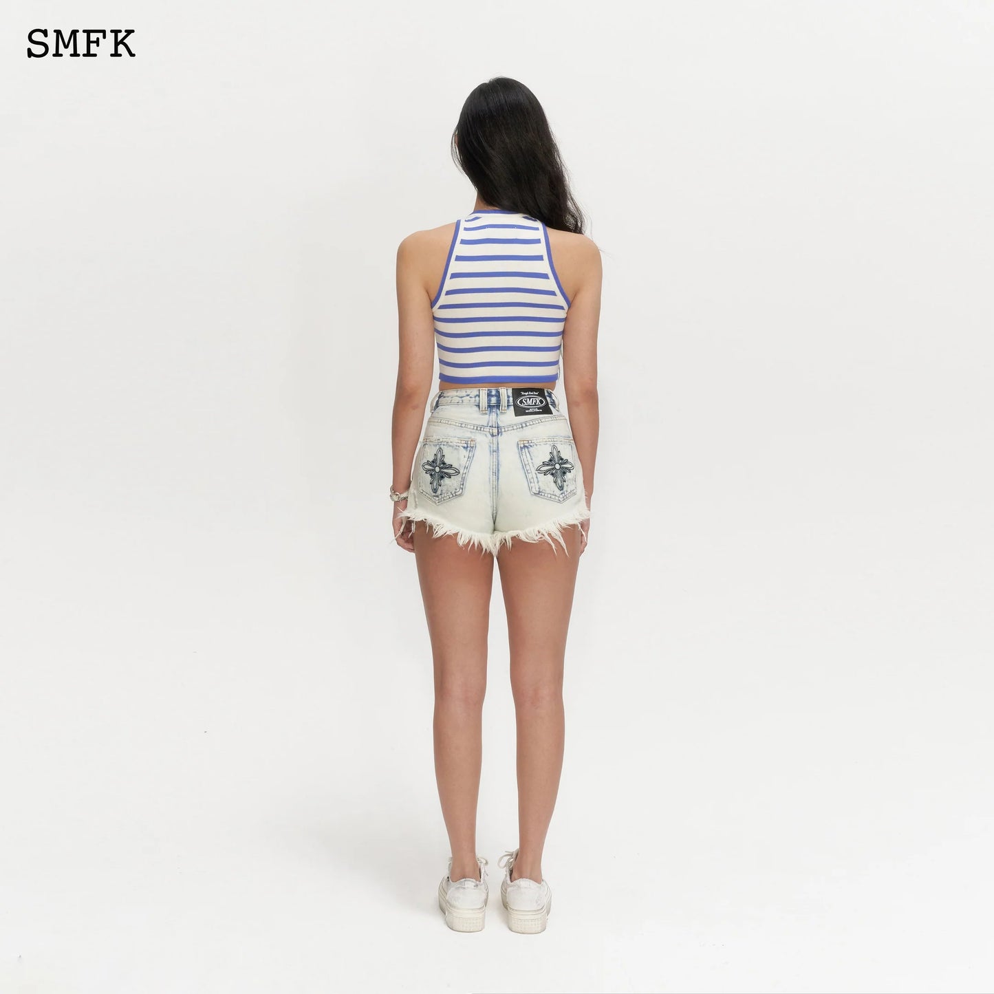 Wilderness Rock White Shorts Jeans