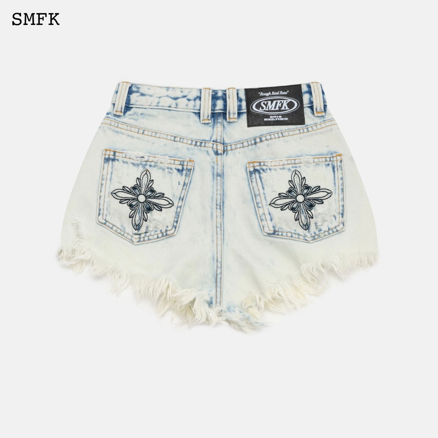 Wilderness Rock White Shorts Jeans
