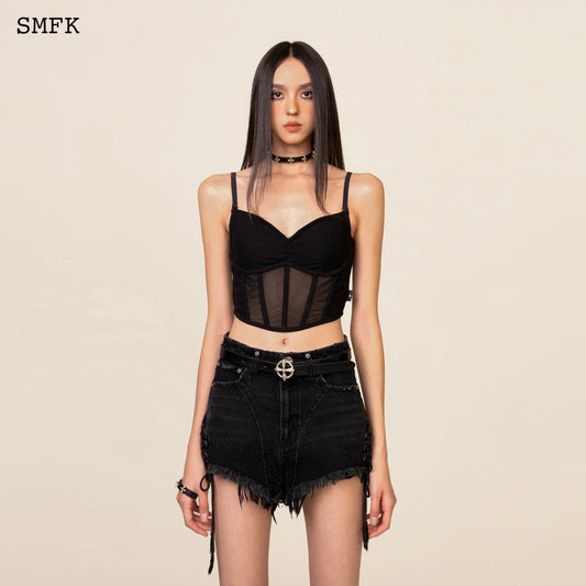 SMFK WILDWORLD CORSET GOWN VEST TOP