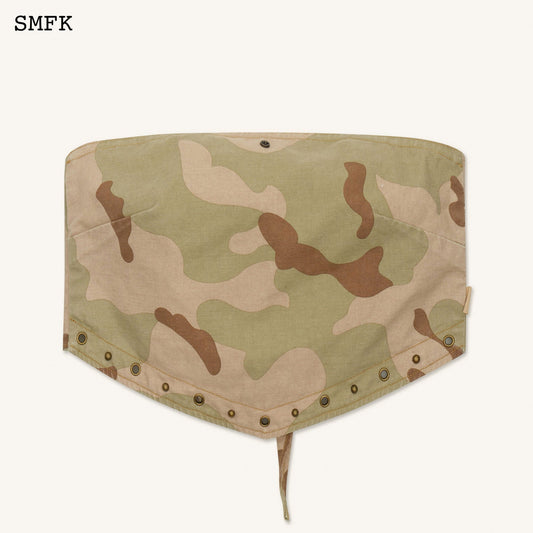 Ancient Myth Desert Camoufalge Bandeau Tube Top