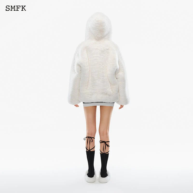 Snowman Hoodie White