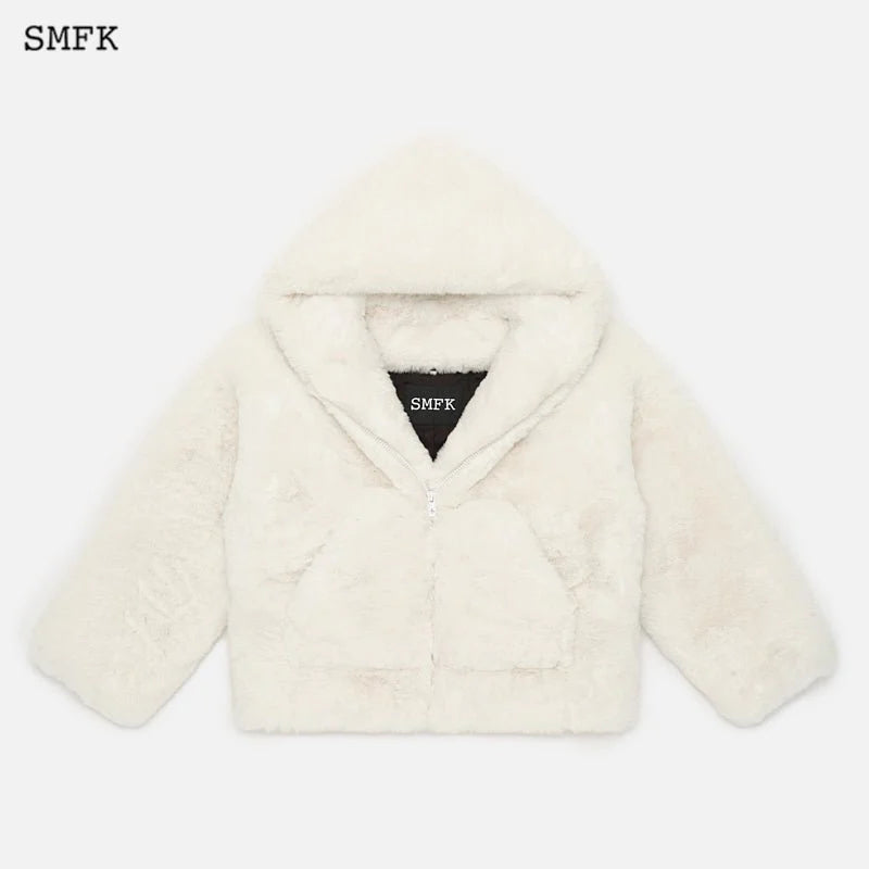 Snowman Hoodie White
