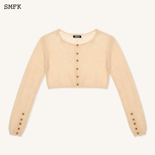 SMFK WILDWORLD STRAY WOOL KNITTED CARDIGAN