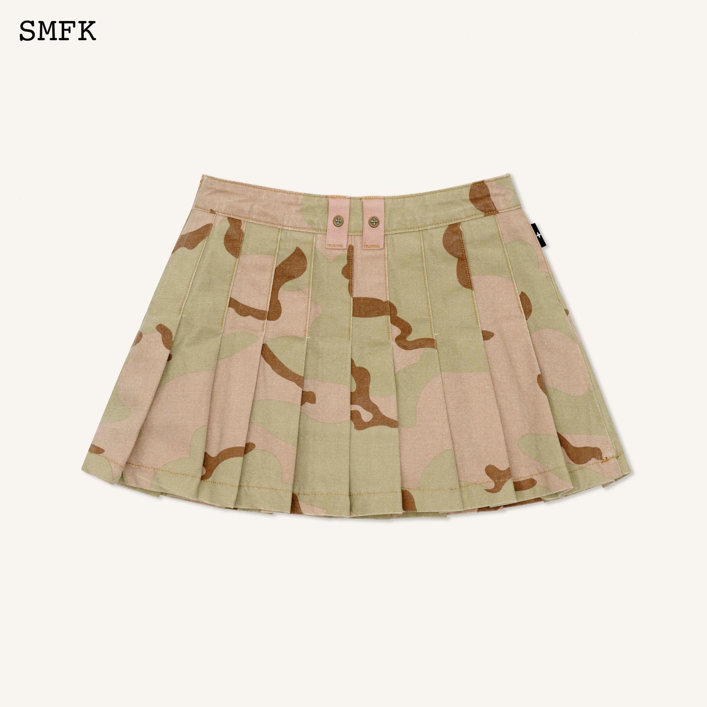 WildWorld Desert Camouflage Pleated Mini Skirt