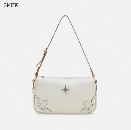 Compass Kitty Bag Small White