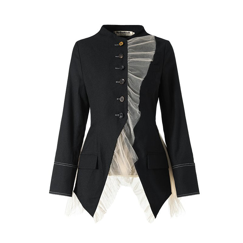 The Little Women Black Nude Blazer