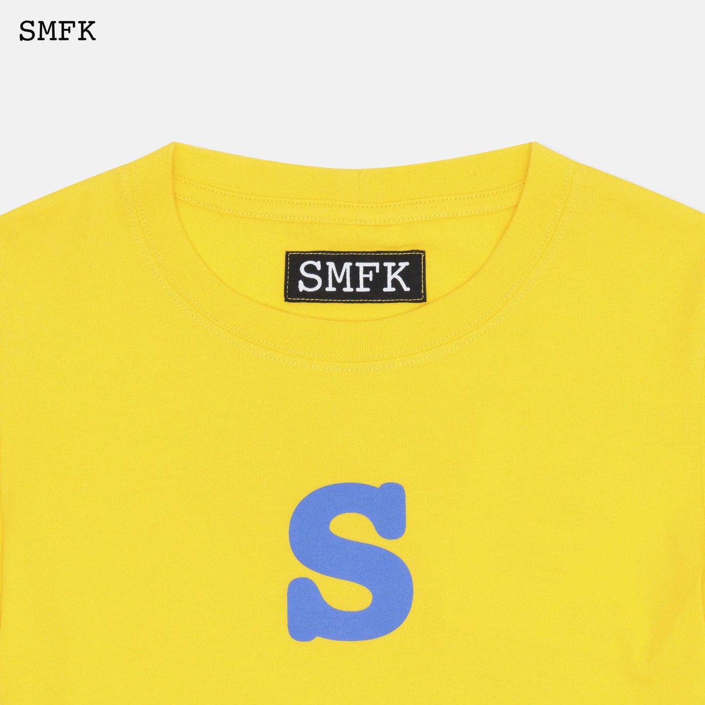 Skinny Model Yellow Tight T-shirt