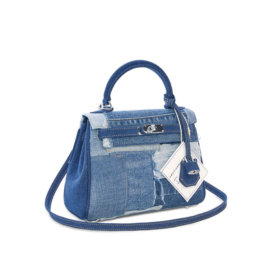 MULTI DENIM  Vintage Shoulder Bag 25(New Drop)