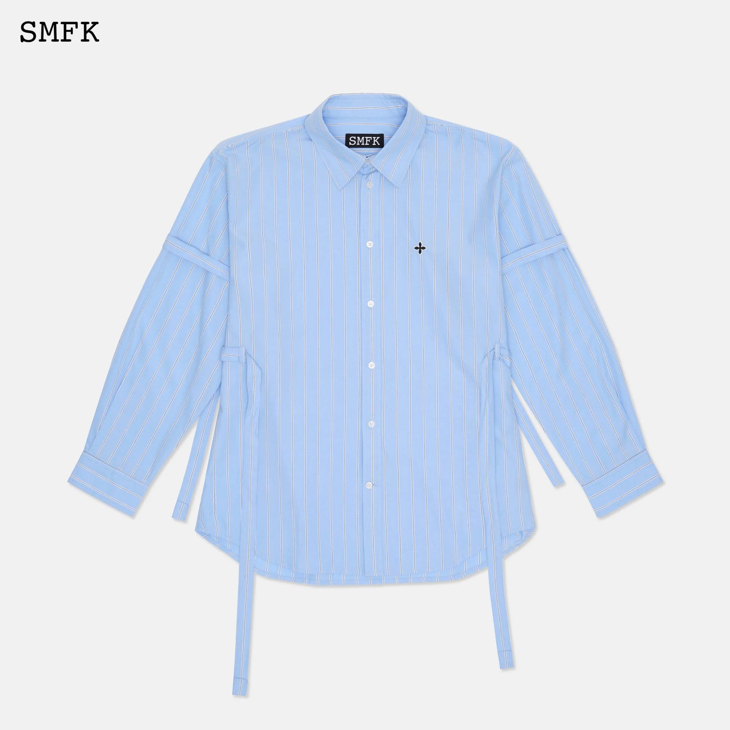 Wild World Sky Blue Stripe Shirt