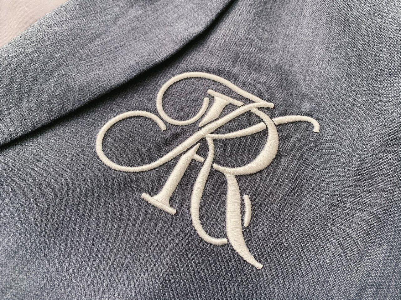 Logo Embroidered Coat