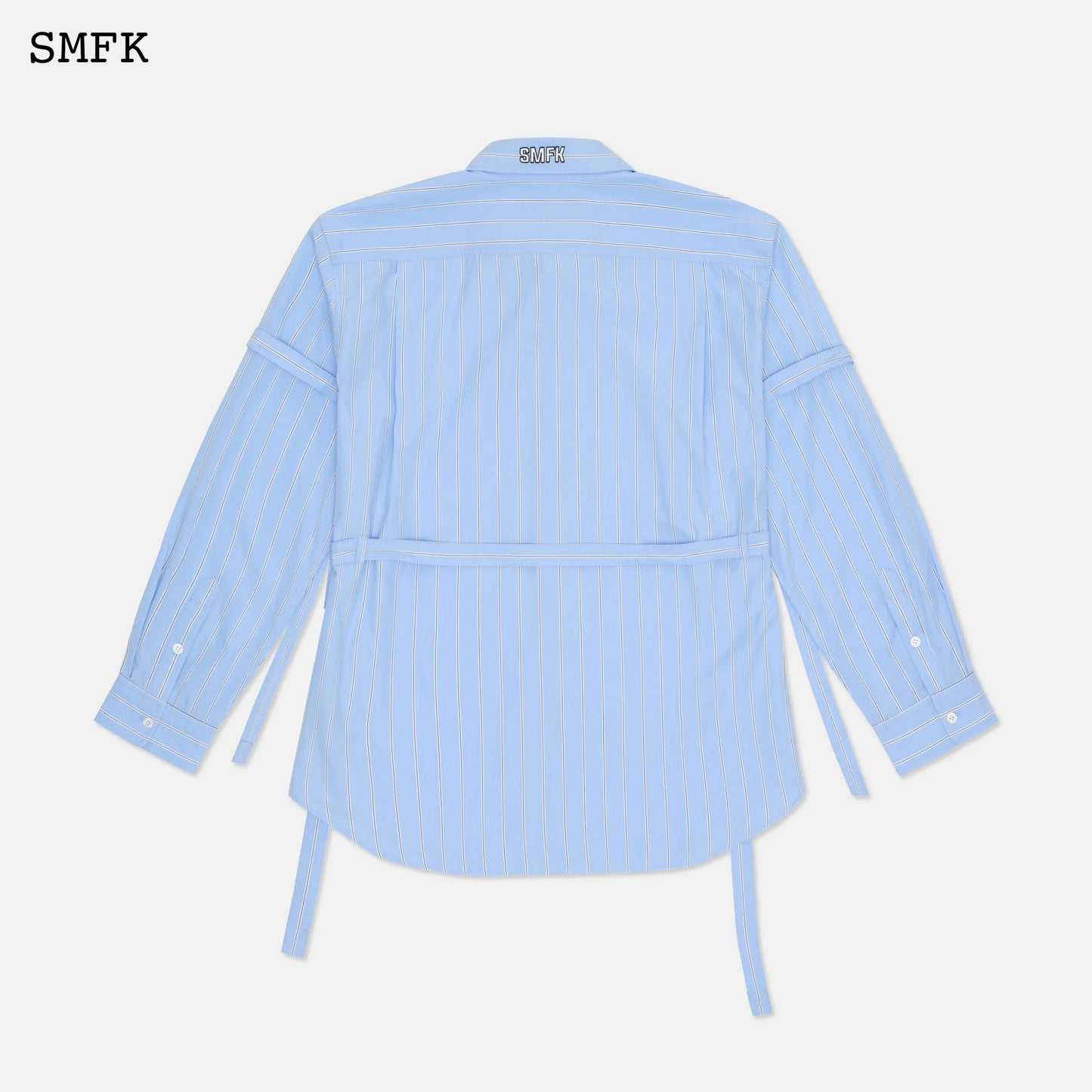 Wild World Sky Blue Stripe Shirt