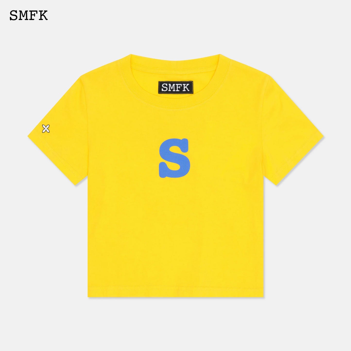 Skinny Model Yellow Tight T-shirt